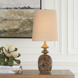 Percy Brown Marble Buffet Lamp thumbnail 7