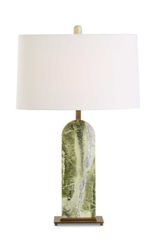 Moorea Green Marble Table Lamp