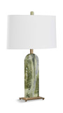 Moorea Green Marble Table Lamp thumbnail 3