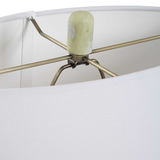 Moorea Green Marble Table Lamp thumbnail 2