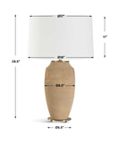 Sandstone Flow Terracotta Table Lamp thumbnail 2