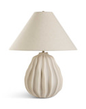 Javary Matte Beige Table Lamp thumbnail 4