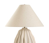 Javary Matte Beige Table Lamp thumbnail 5