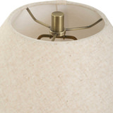 Javary Matte Beige Table Lamp thumbnail 2