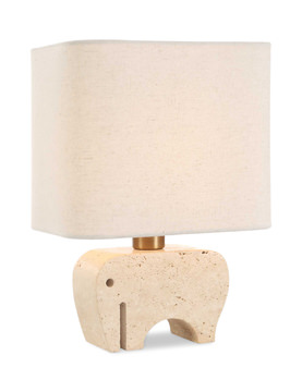 Tusk Travertine Accent Lamp