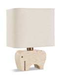 Tusk Travertine Accent Lamp thumbnail 3