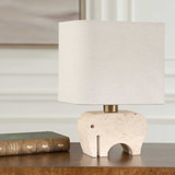 Tusk Travertine Accent Lamp thumbnail 9