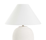 Rocio Ceramic White Table Lamp thumbnail 3