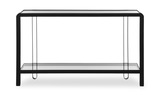 Shadow Black Iron Console Table thumbnail 9