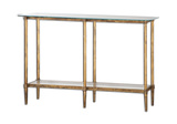 Elenio Glass Console Table thumbnail 1