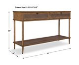 Coast Rattan Console Table thumbnail 5