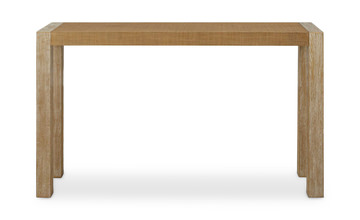 Bentley Grasscloth Console Table