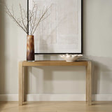 Bentley Grasscloth Console Table thumbnail 5