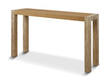 Bentley Grasscloth Console Table thumbnail 4