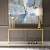 Hayley Gold Console Table thumbnail 2