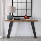 Freddy Weathered Console Table thumbnail 6