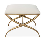 Crossing Small White Bench thumbnail 1