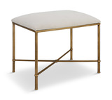 Avenham Small Gold Framed Bench thumbnail 4