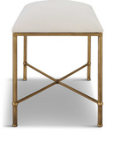 Avenham Small Gold Framed Bench thumbnail 5