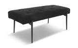 Olivier Modern Black Bench thumbnail 5