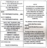 Rancho Faux Cow Hide Small Bench thumbnail 9