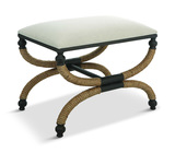 Icaria Upholstered Small Bench thumbnail 5