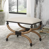 Icaria Upholstered Small Bench thumbnail 9