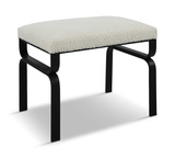 Diverge White Shearling Small Bench thumbnail 4