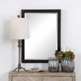 Gower Aged Black Vanity Mirror thumbnail 6