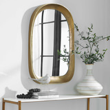 Bradano Brass Arch Mirror thumbnail 7