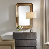 Alvaro Antique Brass Mirror thumbnail 8