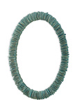 Bonaire Teal Blue Oval Mirror thumbnail 5