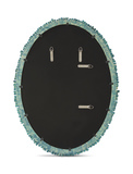Bonaire Teal Blue Oval Mirror thumbnail 6