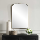 Cassidy Brass Arch Mirror thumbnail 7