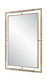 It’s All Connected Rectangle Brass Mirror thumbnail 5