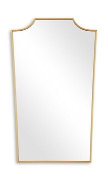 Demure Antique Gold Mirror