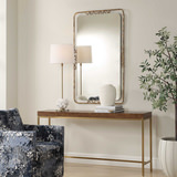 Tahoma Antiqued Gold Mirror thumbnail 2