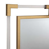Balkan Modern Gold Wall Mirror thumbnail 3