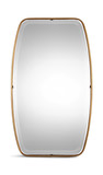 Canillo Antiqued Gold Mirror thumbnail 1