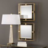 Allick Gold Square Mirrors Set/2 thumbnail 5
