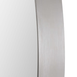 Pursley Brushed Nickel Oval Mirror thumbnail 2