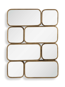 Canute Modern Gold Mirror