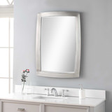 Haskill Brushed Nickel Mirror thumbnail 2