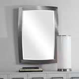 Haskill Brushed Nickel Mirror thumbnail 8