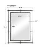 Ironworks Industrial Mirror thumbnail 3