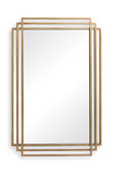 Amherst Brushed Gold Mirror thumbnail 1