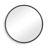 Belham Round Iron Mirror thumbnail 1