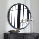 Dandridge Round Industrial Mirror thumbnail 7
