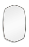 Duronia Brushed Silver Mirror thumbnail 1