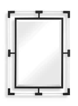 Balkan Black Iron Mirror